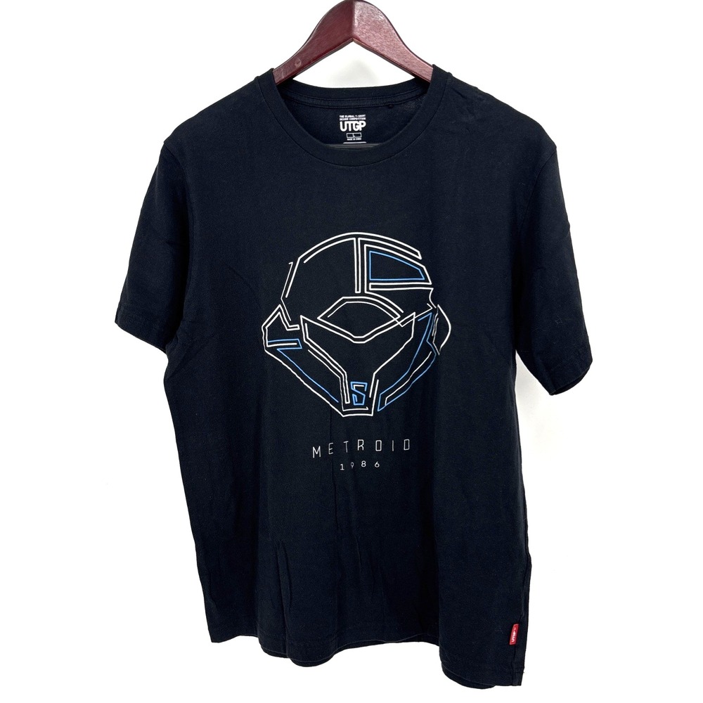 UTGP Global Competition UNIQLO x Nintendo Metroid Prime 1986 T-Shirt Mens Large